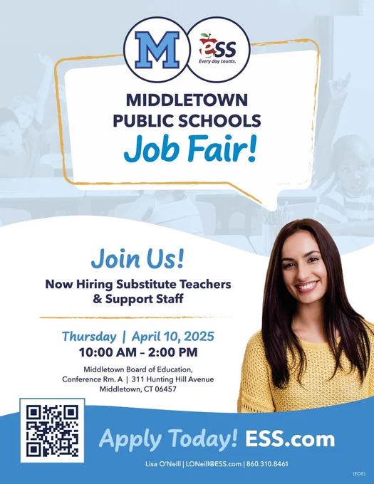 ESS Non-Certified Job Fair: April 10, 2025