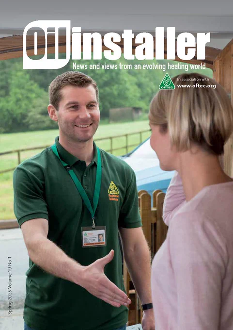 Oil Installer magazine Spring 2025 front cover