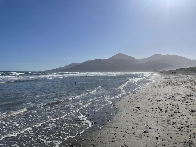 Mountains of Mourne sweeping down to the sea