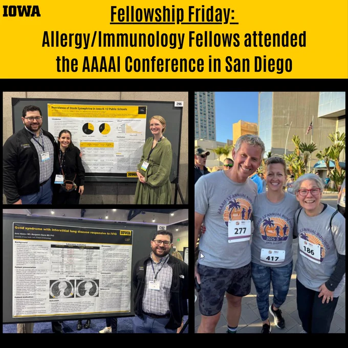 Collage of photos from the AAAAI Conference. 
