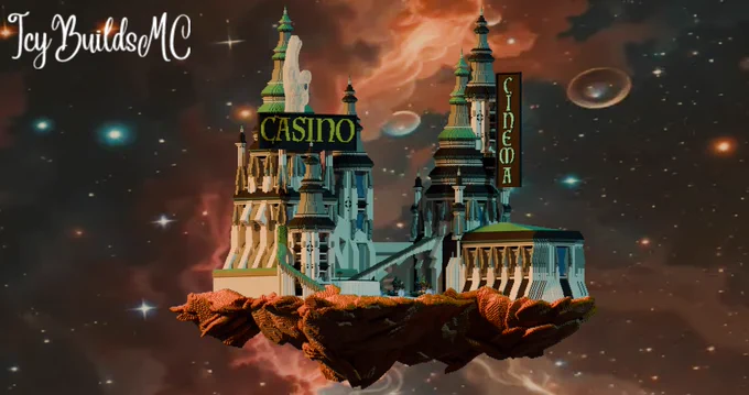 #OutOfThisWorld #CasinoNight #VIPinSpace #EpicBuilds #DreamBuilds #MinecraftWonders #FutureLuxury #render #mc #Space
