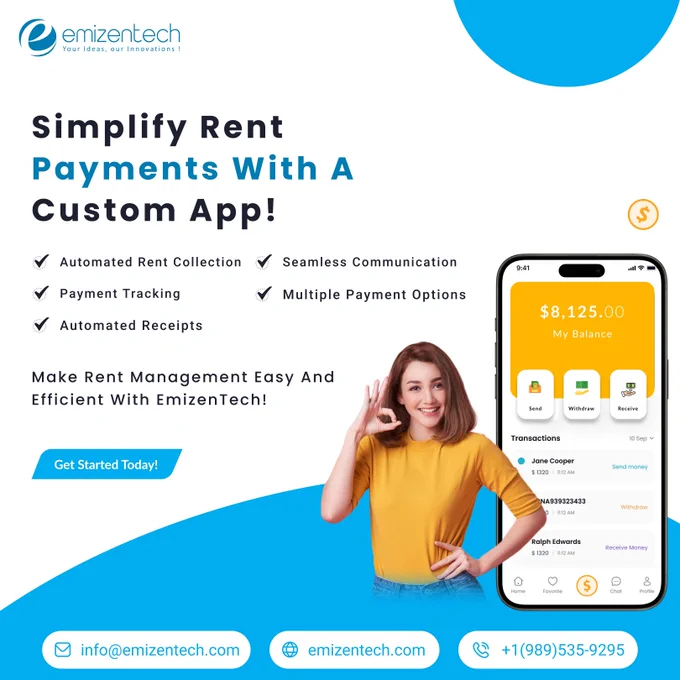 Rent Payment App Development | EmizenTech