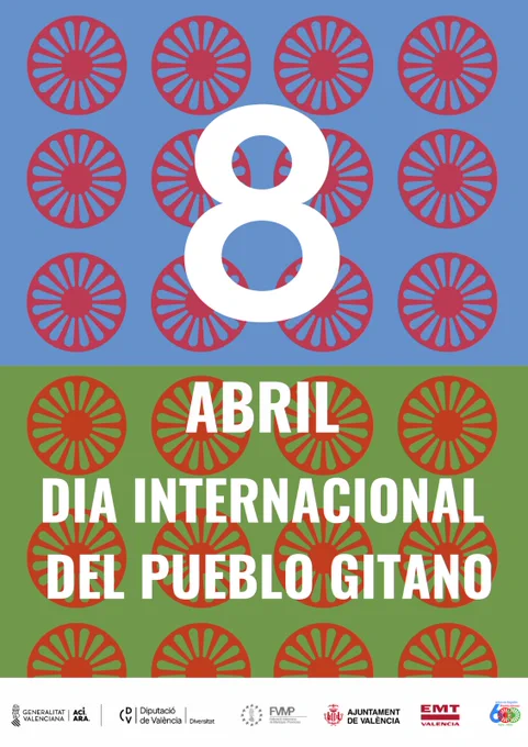 Cartel de la conmemoración del Día Internacional del Pueblo Gitano