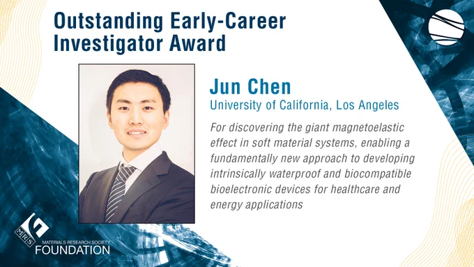 Congratulations! Join them at the #S25MRS Award Recipients—Lightning Talks and Panel Discussion 
Wednesday, April 9
10:00 am – 11:30 am
Summit, Level 5, Signature Room