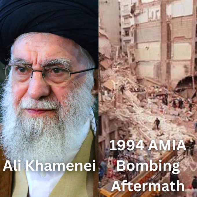 2025 Genesis Prize Laureate Argentinian President Javier Milei has promised to bring to justice the perpetrators of 1992 and 1994 terrorist bombings against Jewish targets in Argentina. Today, in a dramatic departure from his predecessors, Argentinian prosecutor Sebastian Basso requested that a federal court issue an arrest warrant against Iran’s Supreme Leader, Ali Khamenei for his direct involvement in the AMIA Jewish community center bombing in Buenos Aires in 1994. According to Basso, Khamenei "led the decision to carry out a bomb attack in Buenos Aires in July 1994 and issued executive order (fatwa) 39 to carry it out."