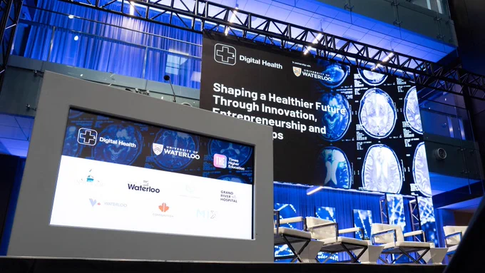 THE Digital Health main stage inside of Engineering 7