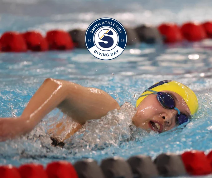 Today is the 2025 Athletics Giving Challenge!

Give now to support Smith’s student-athletes!

Make your impact: www.givecampus.com/jrq1ej