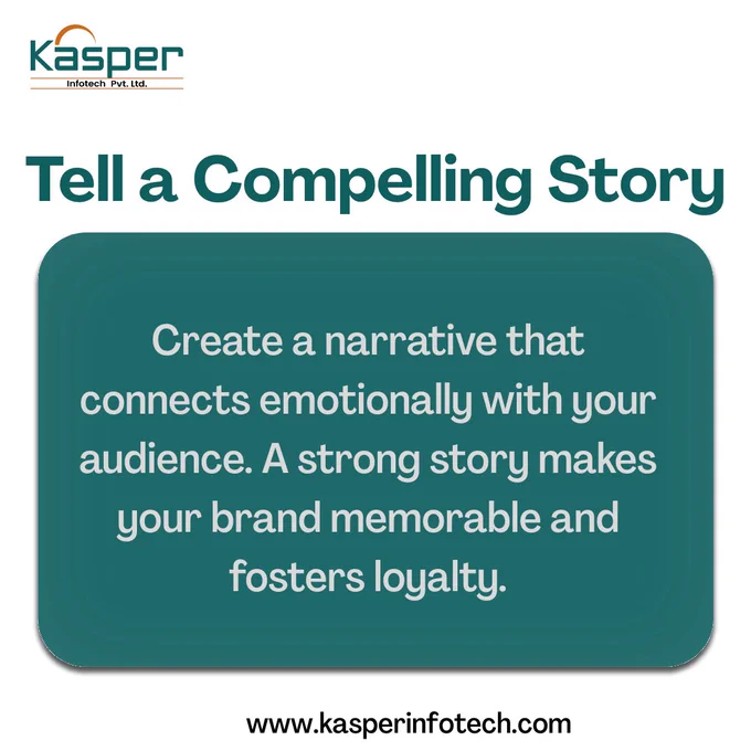 Share a captivating story. 