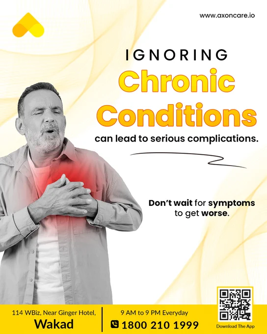 Chronic conditions won’t wait, and why should you? 🚨 Stay ahead with AxonCare’s Wellness 360 - expert care, 24/7 doctor support, and holistic health solutions.

📞 Call 1800 210 1999 to book your consultation today!
.
.
.
.
.
.
.
.
.
.
.
.
.
.
.
.
.
.
.
.
.
.
.
.
.
.
.
.
.
.
.
.
.
.
#ChronicConditions #HealthManagement #PreventiveCare #HeartHealth #KidneyCare #ExpertConsultation #LabTests #MentalWellness #StressManagement #BookYourConsultation #ChronicIllnessSupport #wakadpune #bavdhanpune #bkcmumbai #london #axoncare #axoncarebyaxonichealth #axoncarepackage #axoncarehappycare

[Chronic condition management, chronic disease care, holistic healthcare, wellness program Pune, expert health consultations, comprehensive lab tests India, 24/7 doctor support, mental health care, stress management services, heart disease prevention, kidney failure management, preventive healthcare Pune, book doctor consultation online, healthcare solutions, manage chronic illness, holistic health clinic Pune,