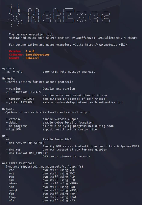 NetExec release v1.4.0