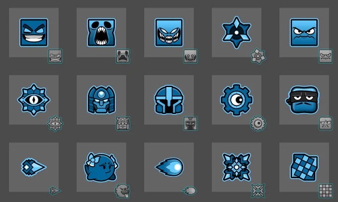 Community project with many other icon artists that centers on remaking the vanilla icons to our own style. Info about the texture pack and updates about it soon.