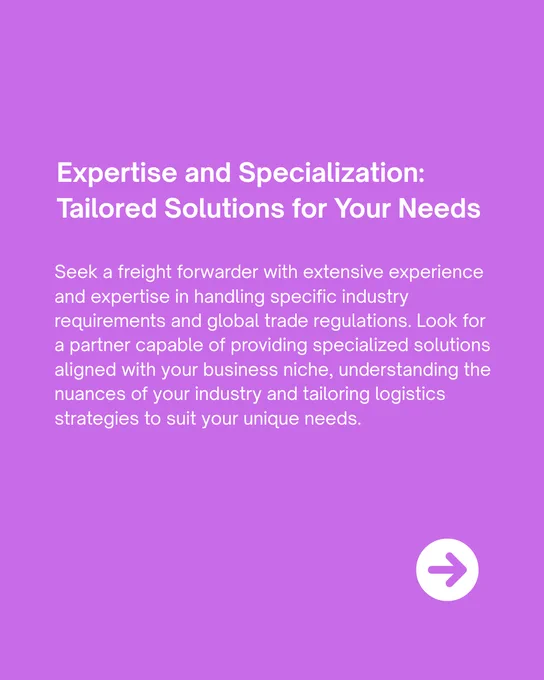 Choosing the Right Freight Forwarder for Your Business: Expert guidance for optimized logistics