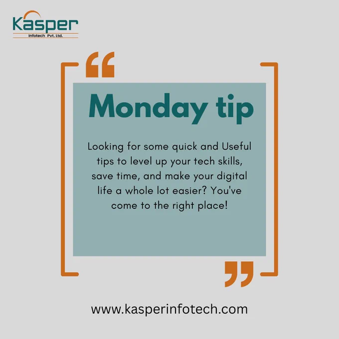 Shares easy tech tips to help you get better with technology, save time, and make everyday tasks simpler