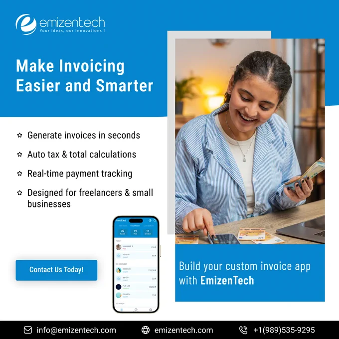 Invoice App Development | EmizenTech