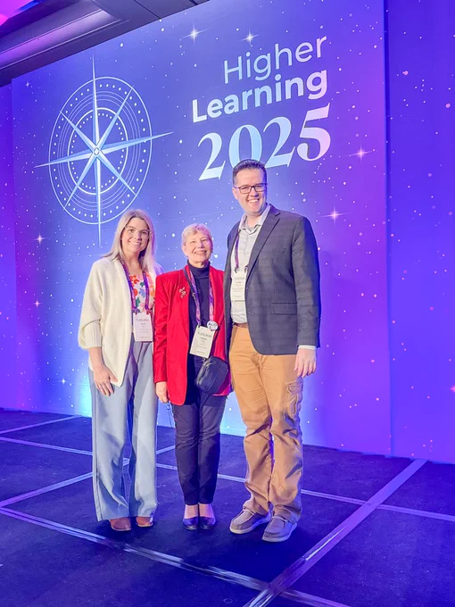 ZSC team members Kate Porter, Chief Financial Officer; Dr. Karen Reed, Chief Academic Officer; and Duane Stutzman, Director of Compliance, Assessment, and Scheduling, are representing Zane State College at the annual Higher Learning Commission Conference in Chicago this weekend!

This conference provides valuable opportunities to learn from other institutions and national experts on accreditation, assessment, financial stability, and continuous improvement. Our team is bringing back ideas and strategies to strengthen academic quality, support student success, and ensure long-term sustainability at ZSC.

#HLC2025 #StudentSuccess #ZaneStateCollege