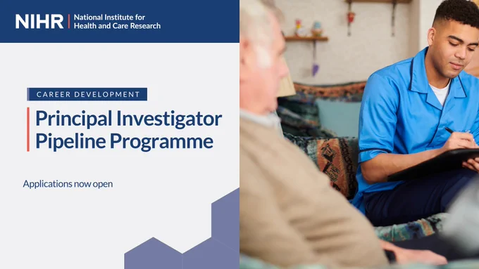 CAREER DEVELOPMENT

Principal Investigator Pipeline Programme

Applications now open