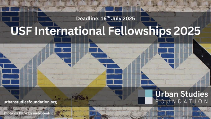 USF International Fellowships 2025 (deadline 16th July 2025)