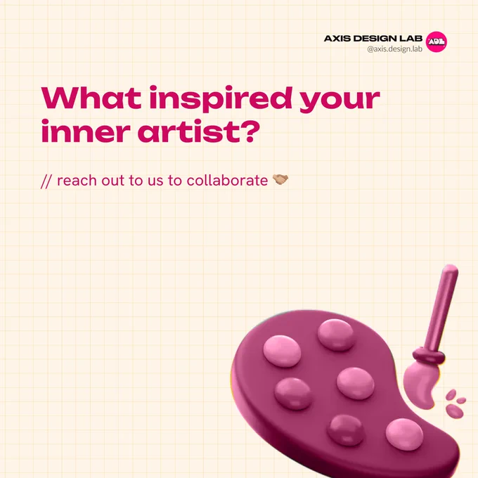 Alt= What inspires your inner artist?  