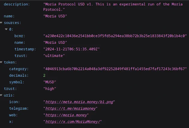 json code screenshot.