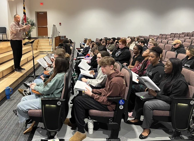 Dr. Wright conducting