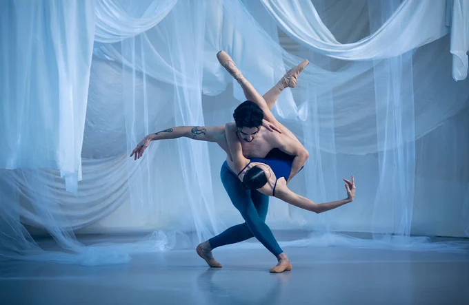 Stephan Azulay and Katie Saito (2025) by David Cooper, C.M.