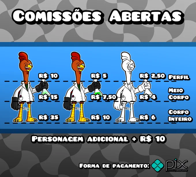 Tabela de preços 1