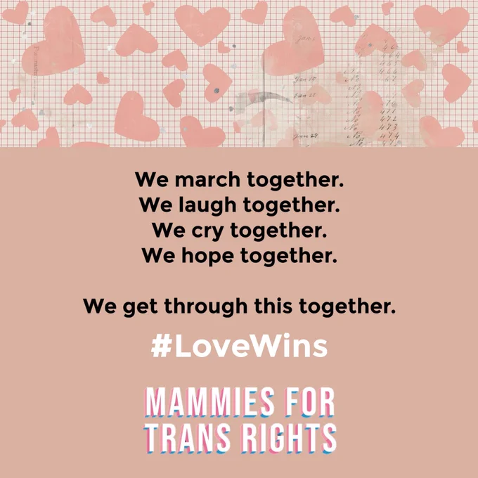 We march together. We do everything together ❤️
