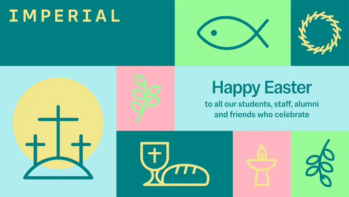 happy Easter graphic