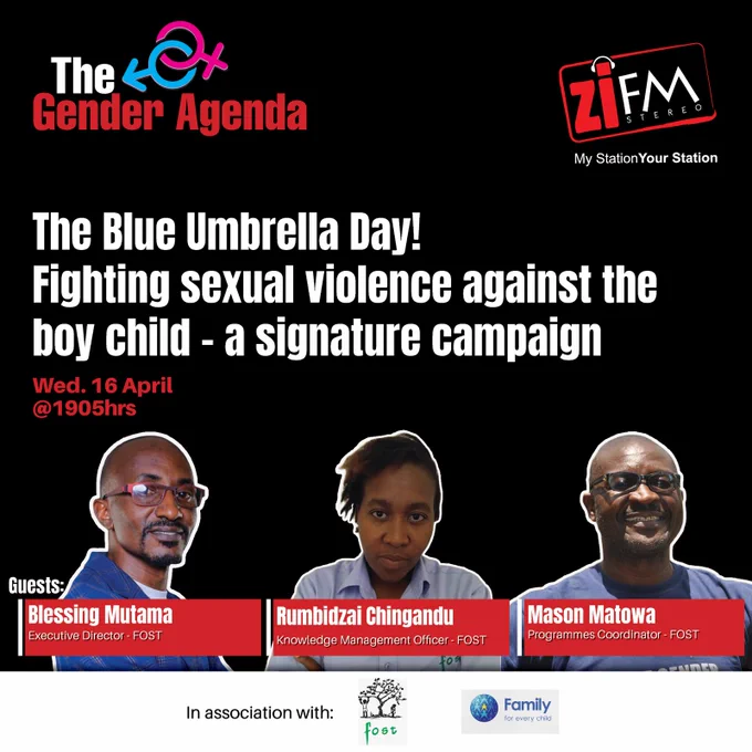 Join Us on ZiFM Stereo as we unpack the Blue Umbrella Day!
#UnitedforBoys
#BlueUmbrellaDay