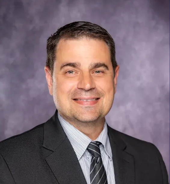 A photo of DD2 Superintendent Chad Daugherty.