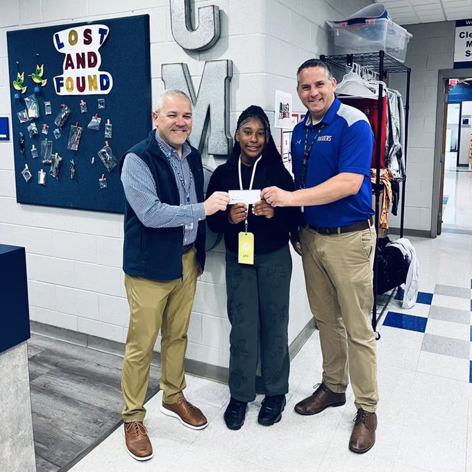 Deyviana Clark CMS PTO fundraiser champion 