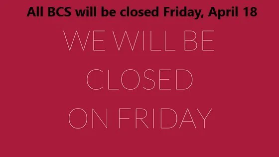 Brewton City Schools will be closed Friday, April 18 for Good Friday