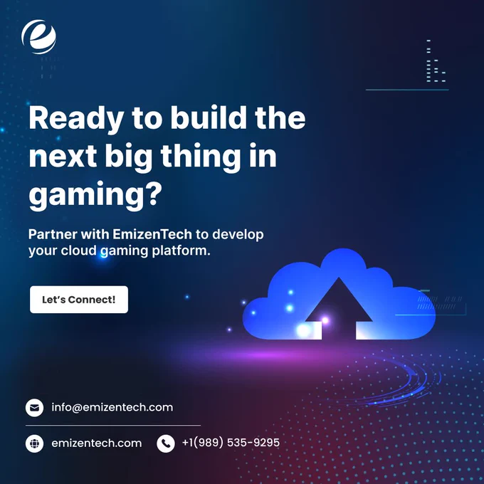 Cloud Gaming App Development  | EmizenTech