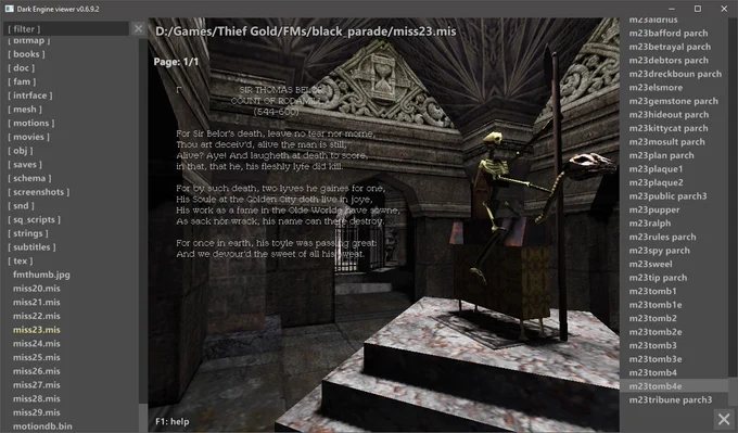 Thief: The Black Parade running on my Force Tech game engine