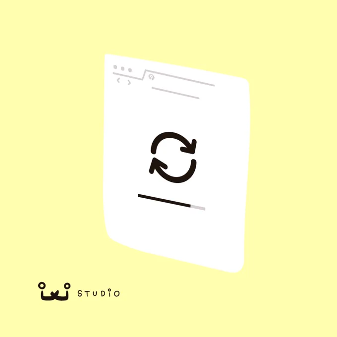 ilustracion de un icono que representa una pagina web que está en proceso de tener mantenimiento y mejoras