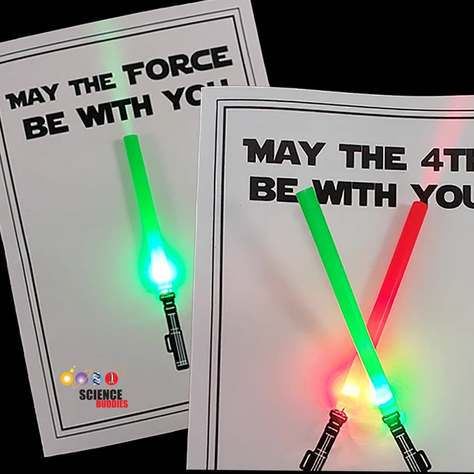 Paper circuits for Star Wars Day