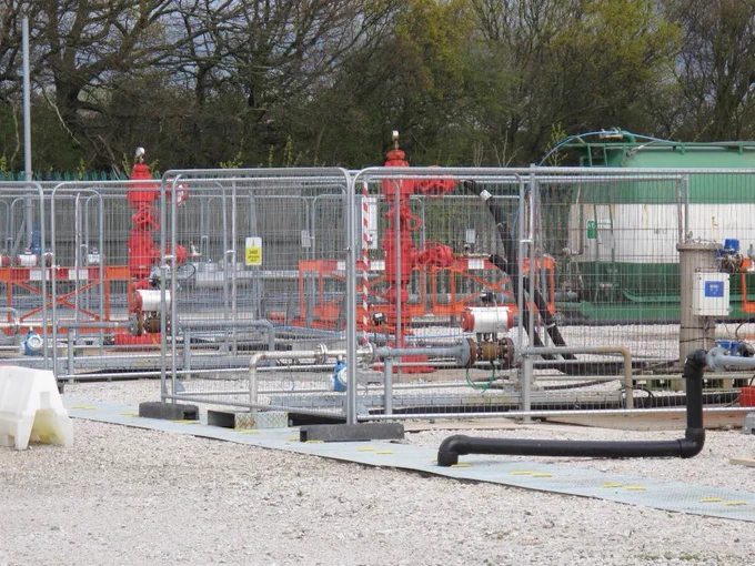 Doe Green gas site near Warrington