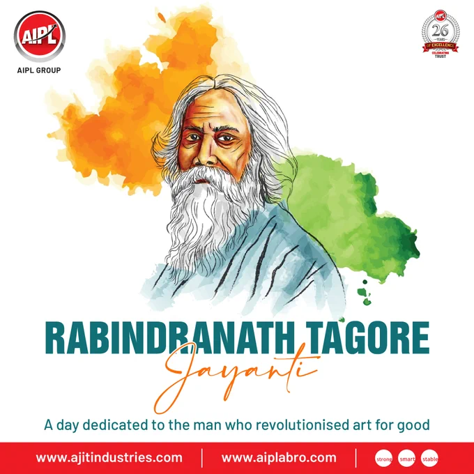 rabindranath tagore jayanti