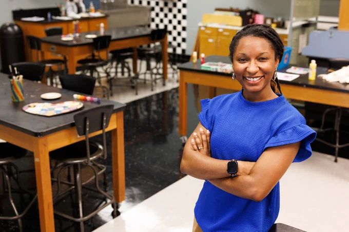 Iesha Smith is wrapping up her first full semester as a faculty member in the doctoral degree program in occupational therapy while also working at Children’s of Mississippi.