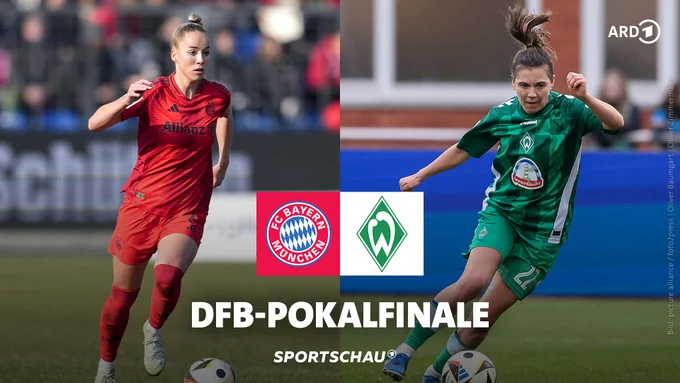 DFB-Pokalfinale: FC Bayern München gegen SV Werder Bremen