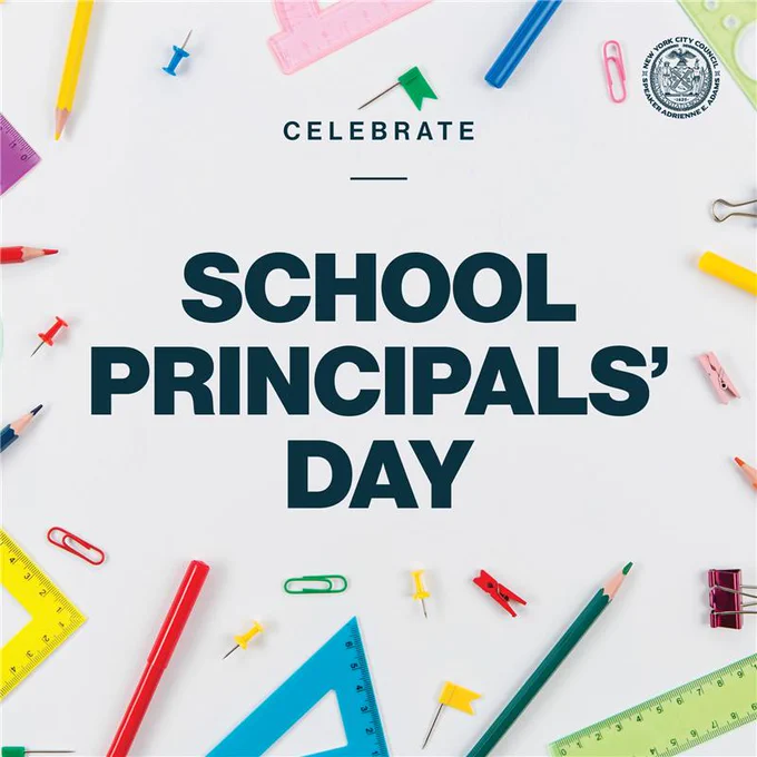 celebrate school principals' day

rulers and pencils and paper clips around the border