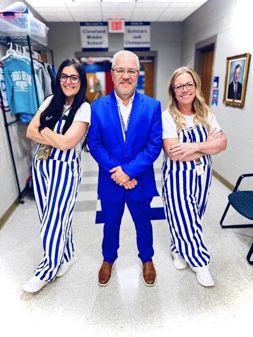 mr. Akiona blue suit