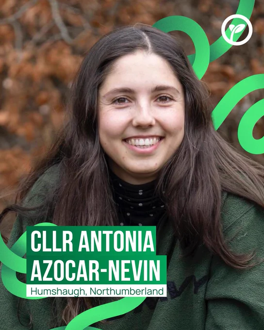 A photo of Antonia in a Green jacket.