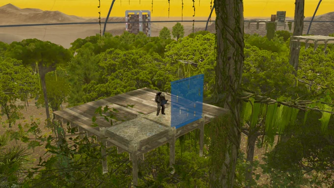 New jungle update on mars featuring a fully enclosed jungle biome on the planet featuring buildable platforms up in the trees, new monument and more.