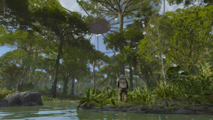 New jungle update on mars featuring a fully enclosed jungle biome on the planet featuring buildable platforms up in the trees, new monument and more.