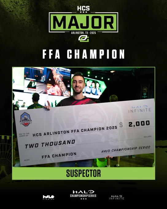 HCS Arlington Major 2025 - FFA Champion - Suspector