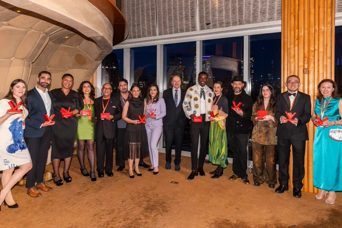 Photo of all prizewinners