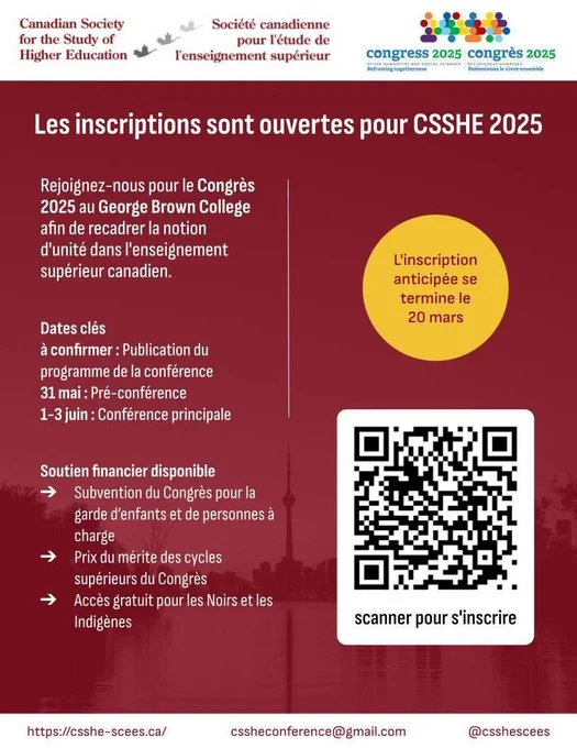 CSSHE Registration French