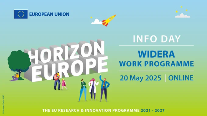 Horizon Europe Info Day on the Widera Work Programme is taking place online on 20 May.