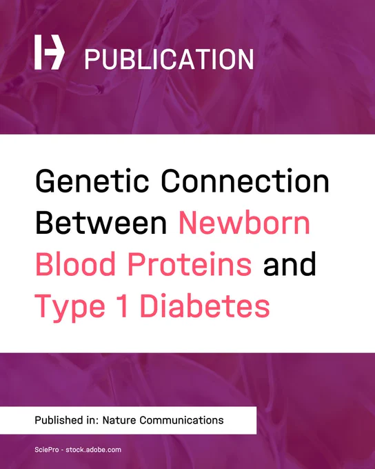 Genetic Connection Between Newborn Blood Proteins and Type 1 Diabetes